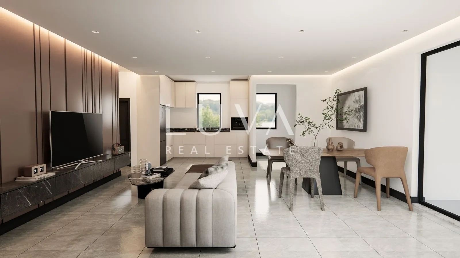 Poreč, Mali Maj, moderni stan u prizemlju s vrtom, 98,55 m2