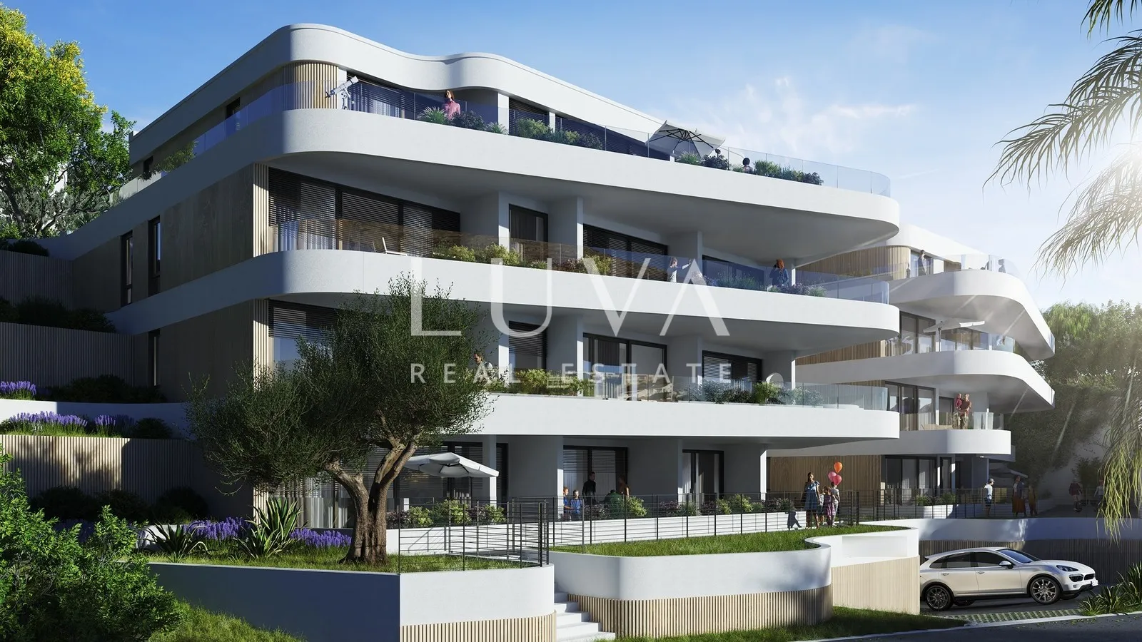 Opatija, luksuzan penthouse s pogledom, zgrada B stan S3, prodaja