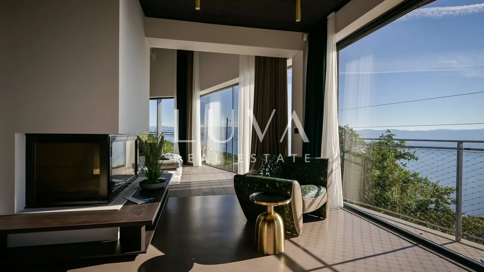 Opatija, Mošćenice, Luxusvilla mit Meerblick zu verkaufen