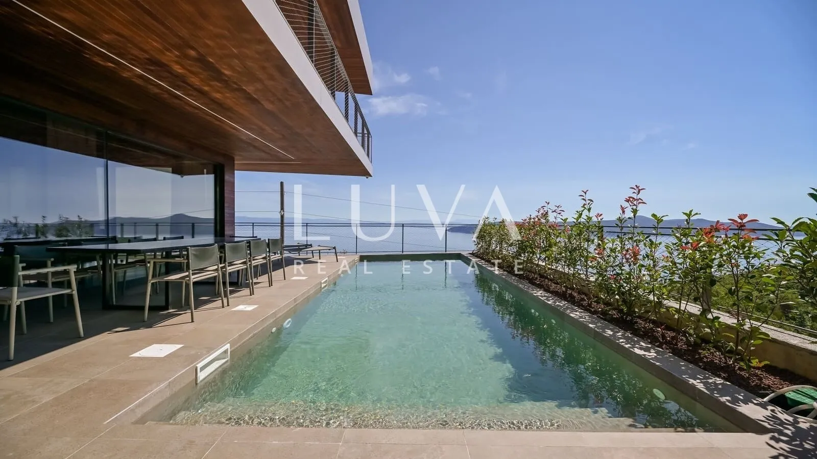 Opatija, Mošćenice, Luxusvilla mit Meerblick zu verkaufen