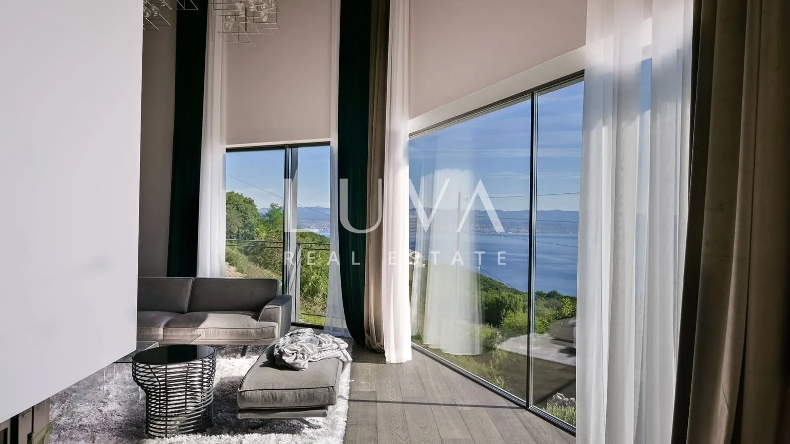 Opatija, Mošćenice, Luxusvilla mit Meerblick zu verkaufen