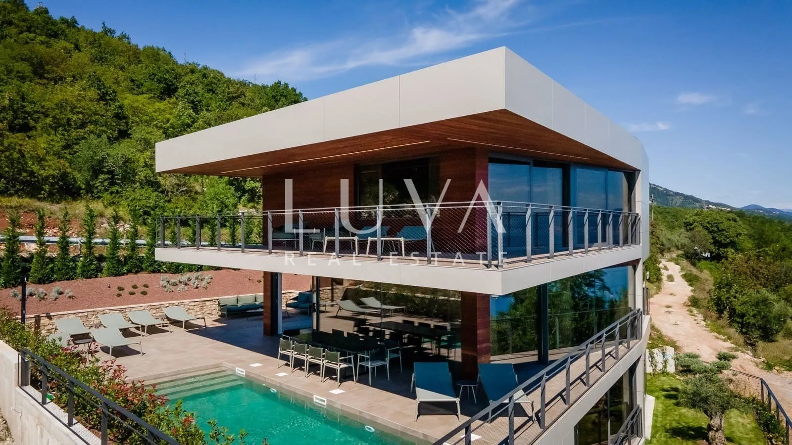 Opatija, Mošćenice, Luxusvilla mit Meerblick zu verkaufen