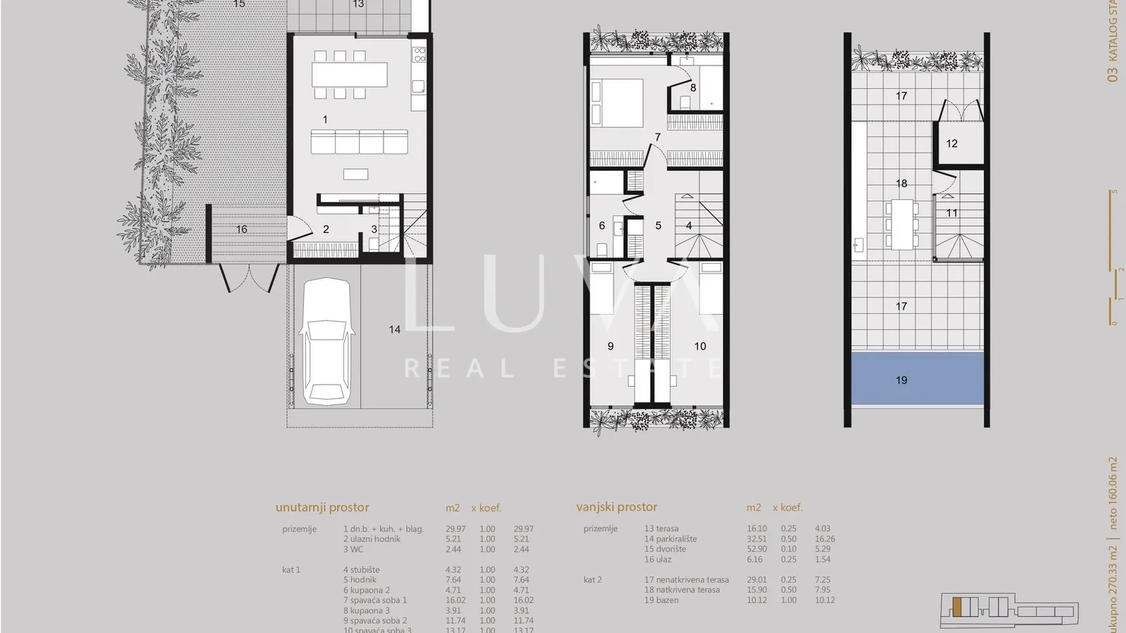 Zadar, luksuzna novogradnja, 4s stan S 1.1 160,06m2 , prodaja