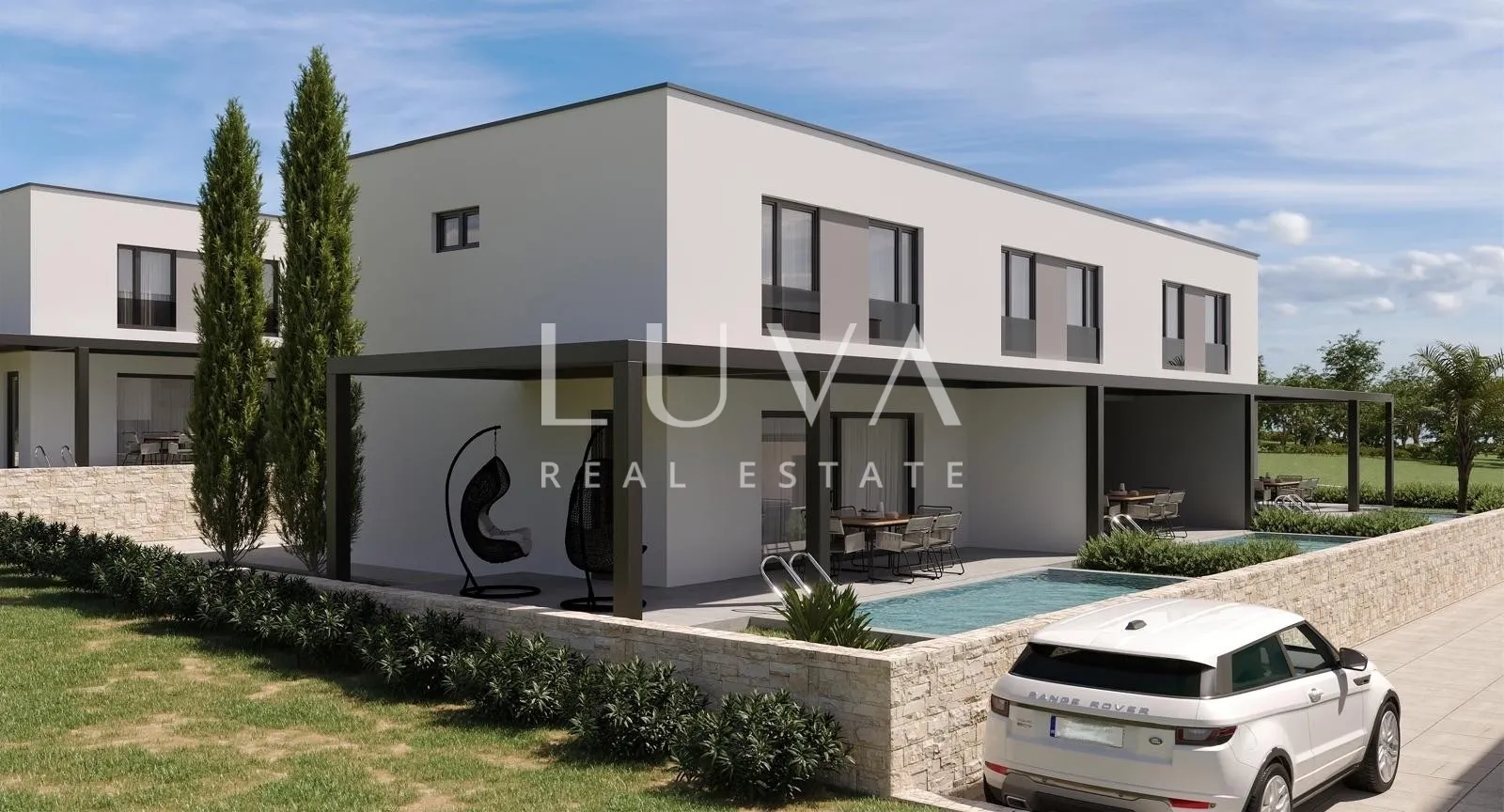 Pag, Mandre, luksuzna novogradnja blizu mora, stan S2, neto 82,60 m2