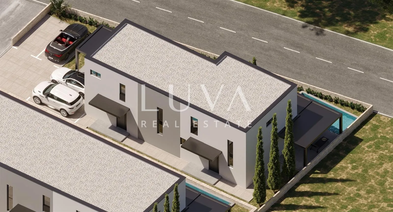 Pag, Mandre, luksuzna novogradnja blizu mora, stan S1, neto 87,60 m2