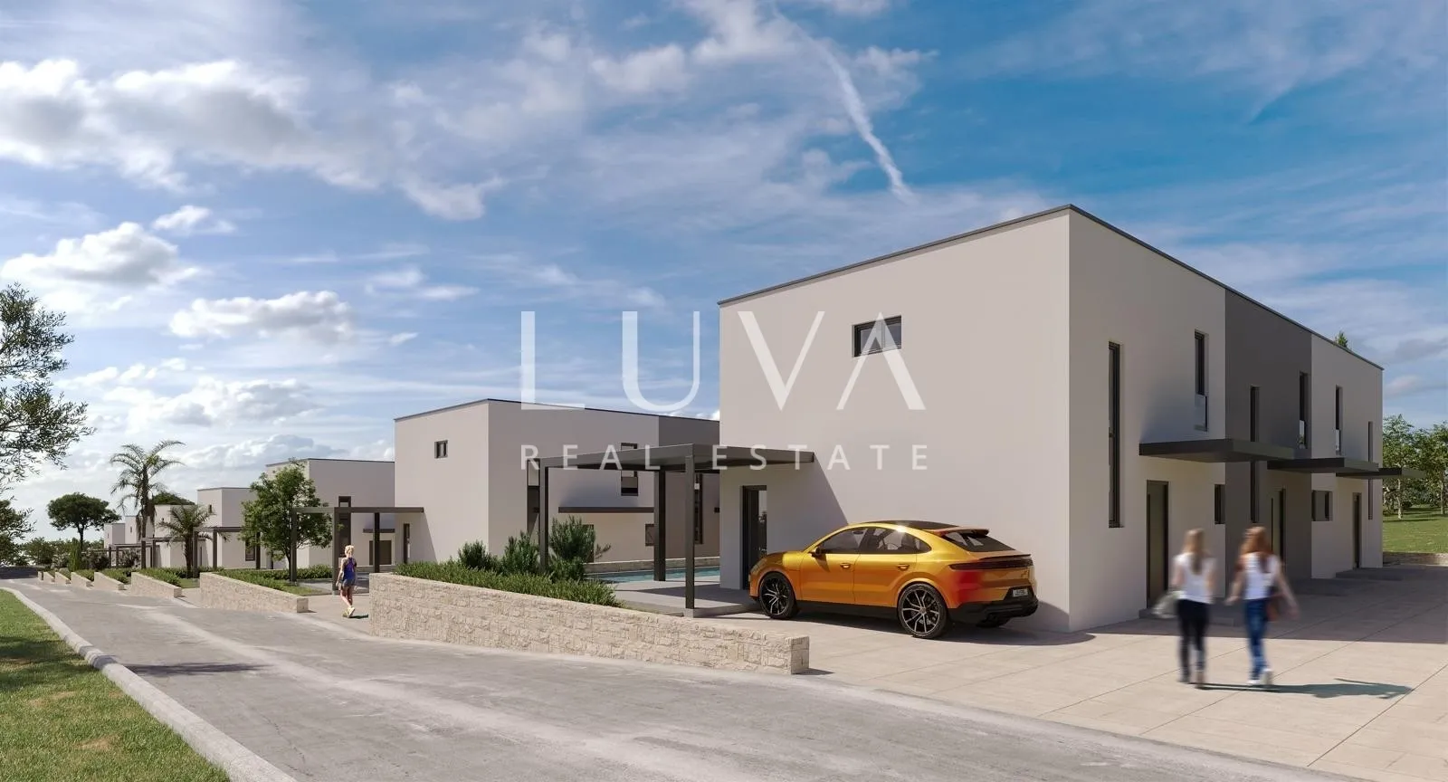Pag, Mandre, luksuzna novogradnja blizu mora, stan S3, neto 87,60 m2
