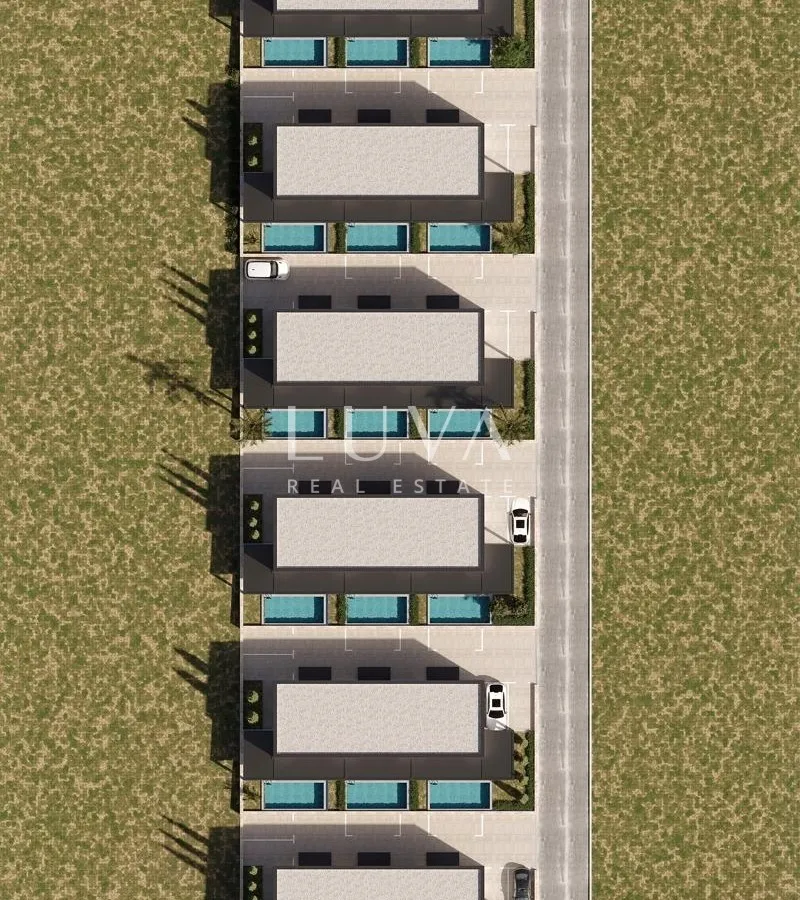 Pag, Mandre, luksuzna novogradnja blizu mora, stan S3, neto 87,60 m2