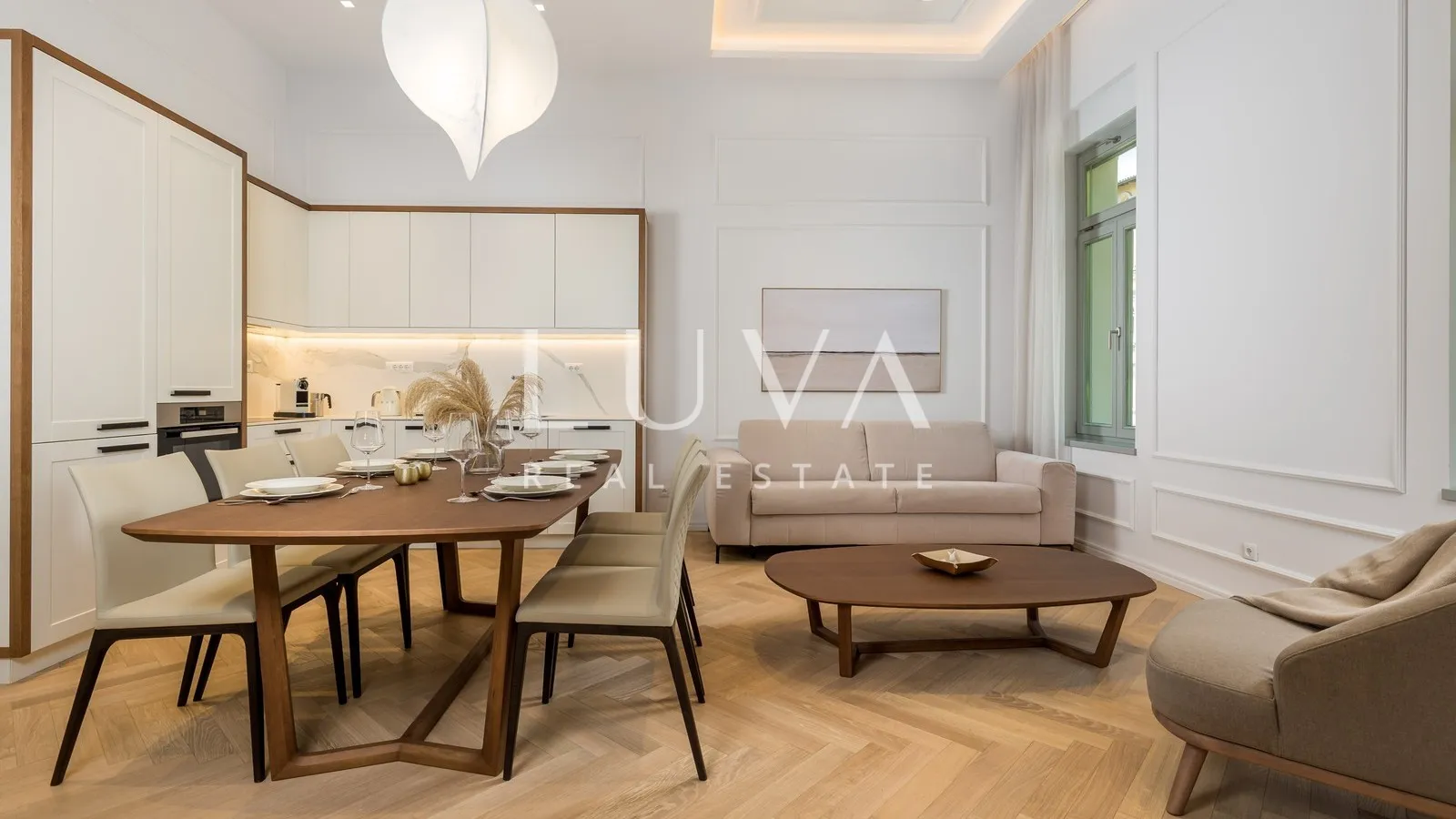 Opatija, city center, luxury apartment 90.36 m² for sale