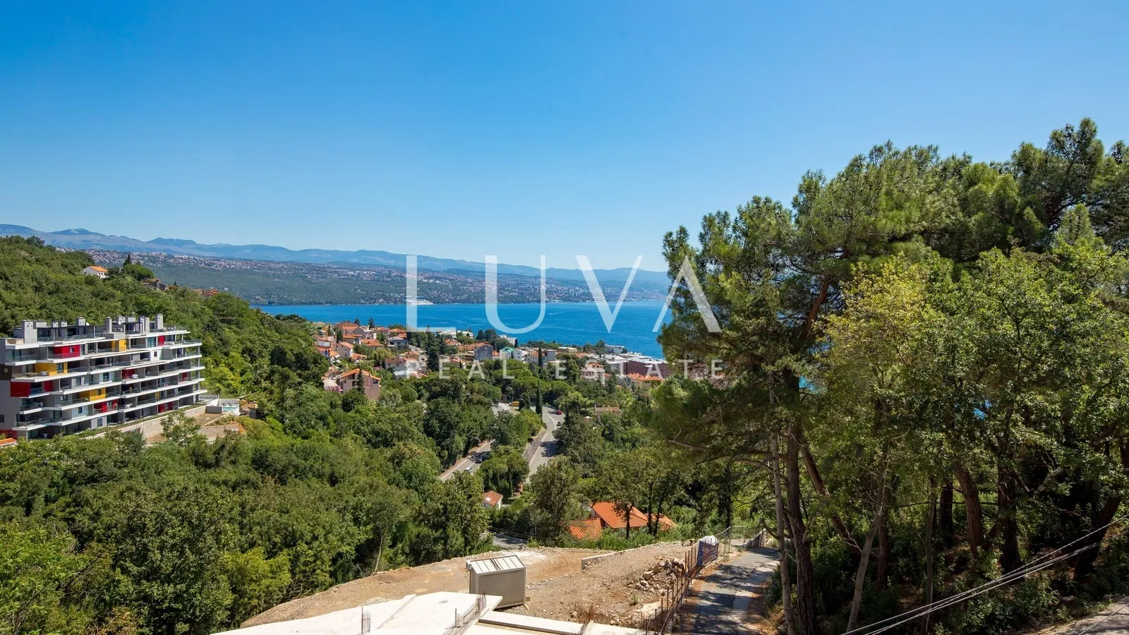 Opatija, luxury new building with sea view, apartment NFA 235.95 m²