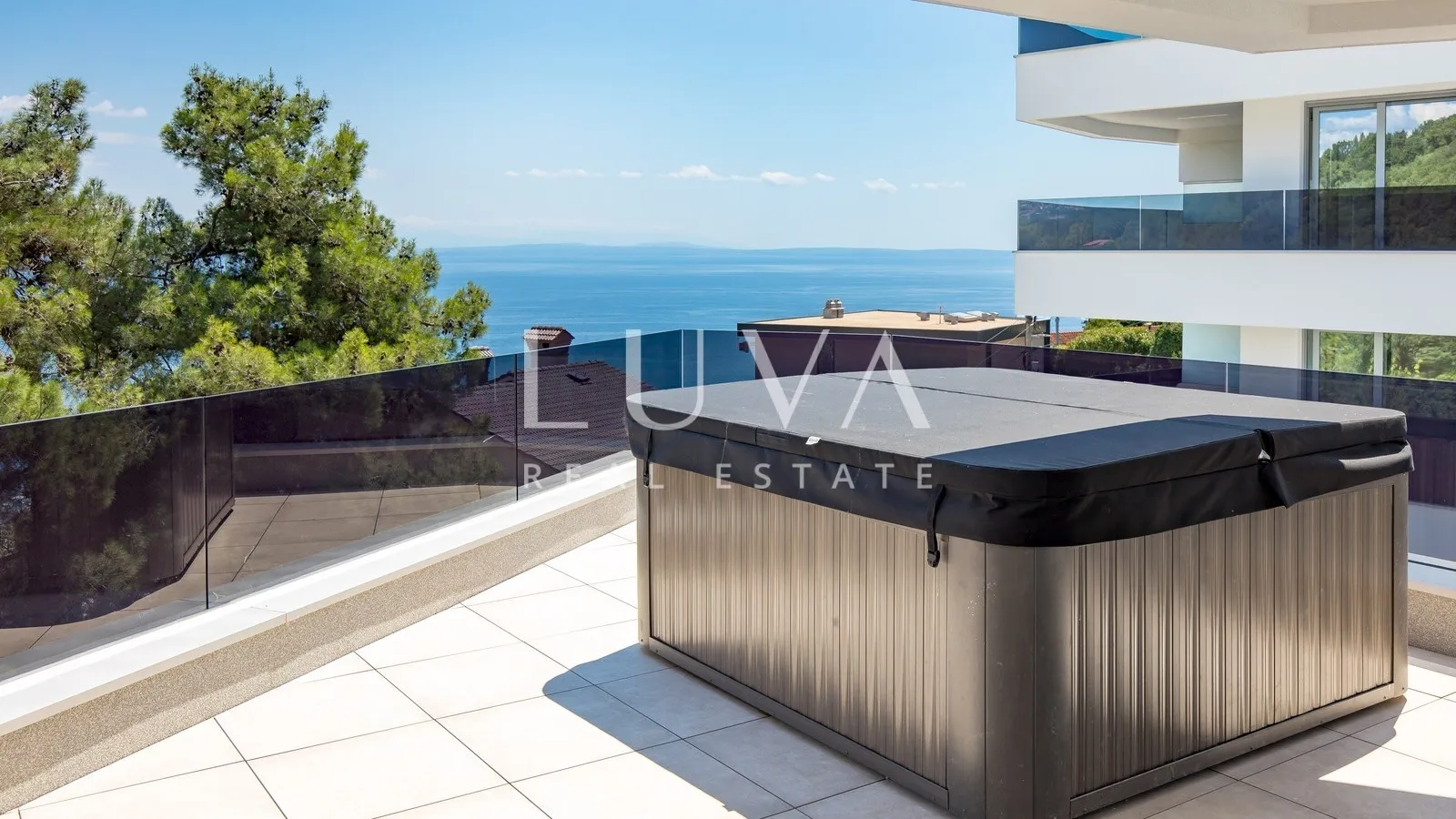 Opatija, luxury new building with sea view, apartment NFA 245,94 m²