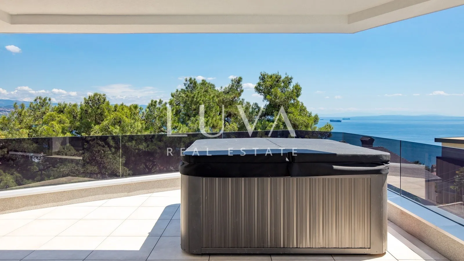 Opatija, luxury new building with sea view, apartment NFA 245,94 m²
