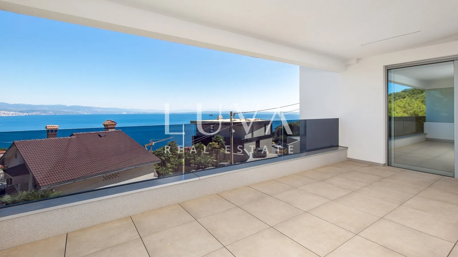Opatija, luxury new building with sea view, apartment NFA 92.14 m²