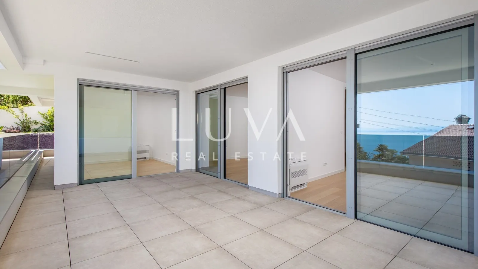 Opatija, luxury new building with sea view, apartment NFA 95.22 m²