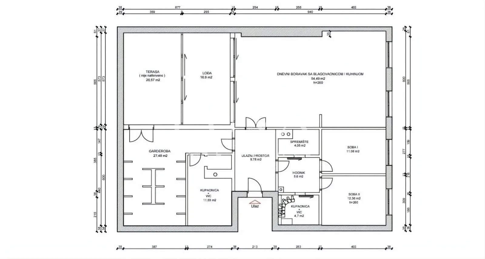 Zagreb, Vrbani, luksuzan penthouse 200m2 na prodaju