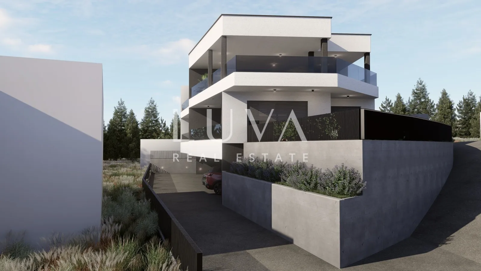 Zagreb, Gračani – modernes Penthouse mit Panoramablick, netto 136,58 m²