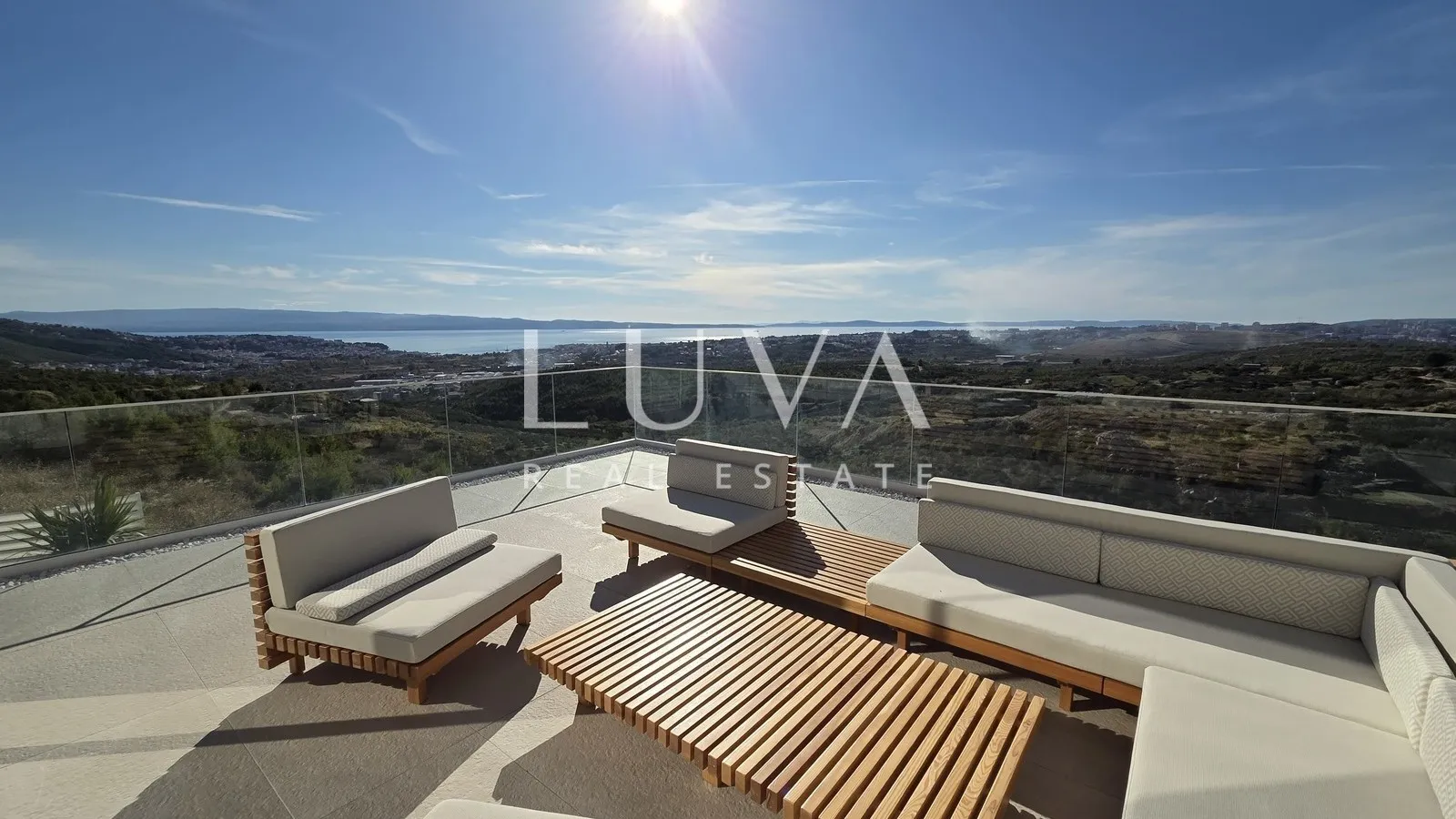 Split, Kučine, luksuzna vila s prekrasnim pogledom na Split, 310 m²