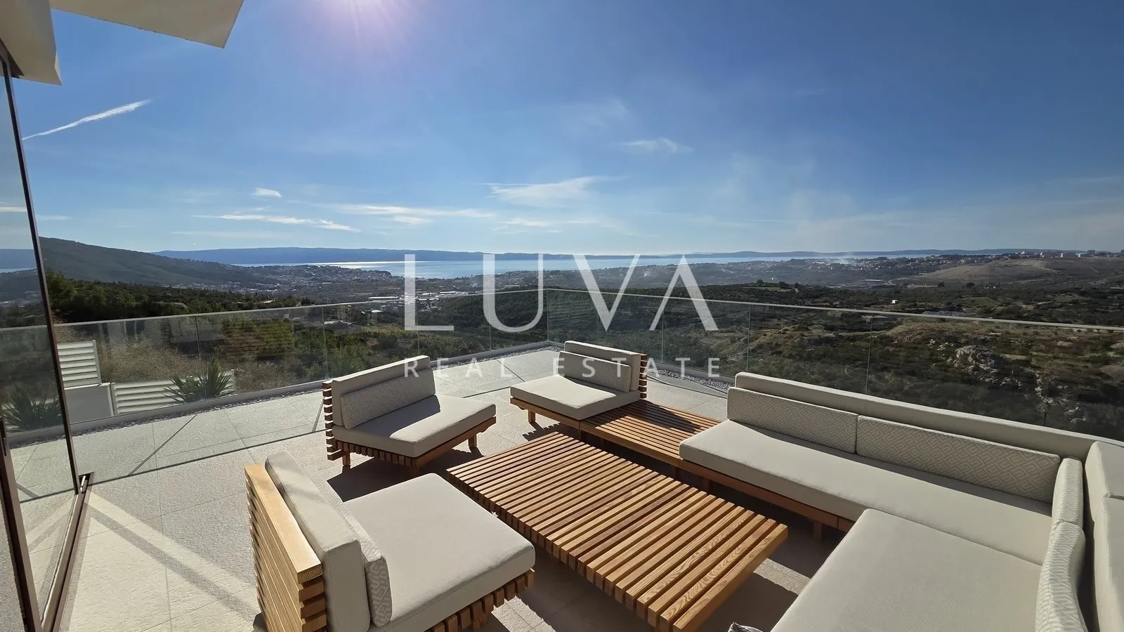 Split, Kučine, luksuzna vila s prekrasnim pogledom na Split, 310 m²