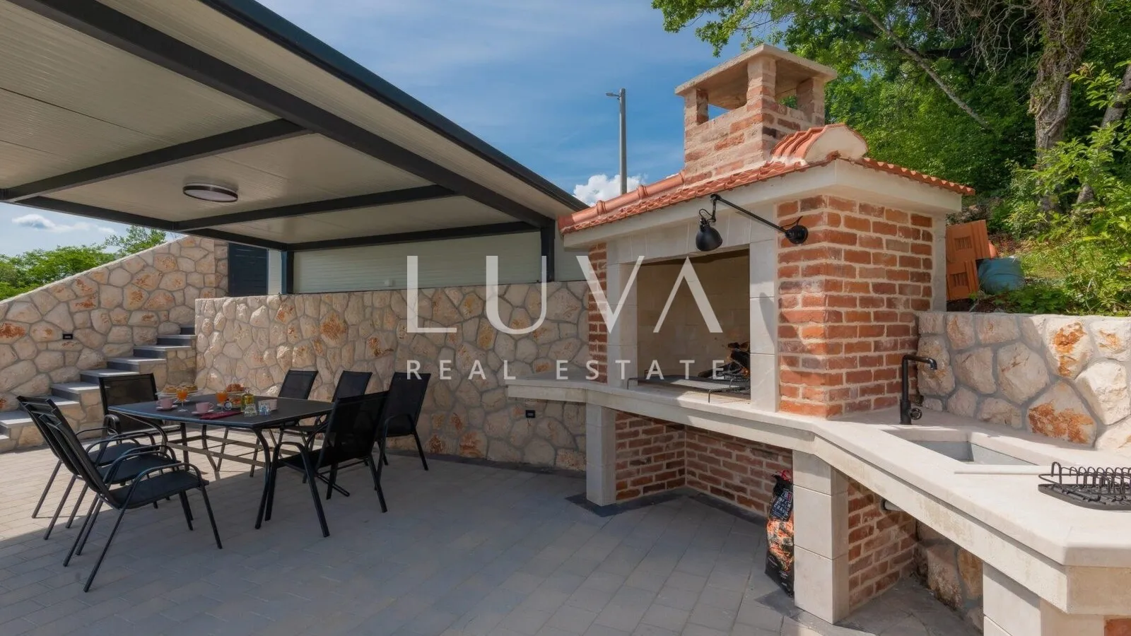 Imotski, modern house with a pool and panoramic view for sale, 165 m2