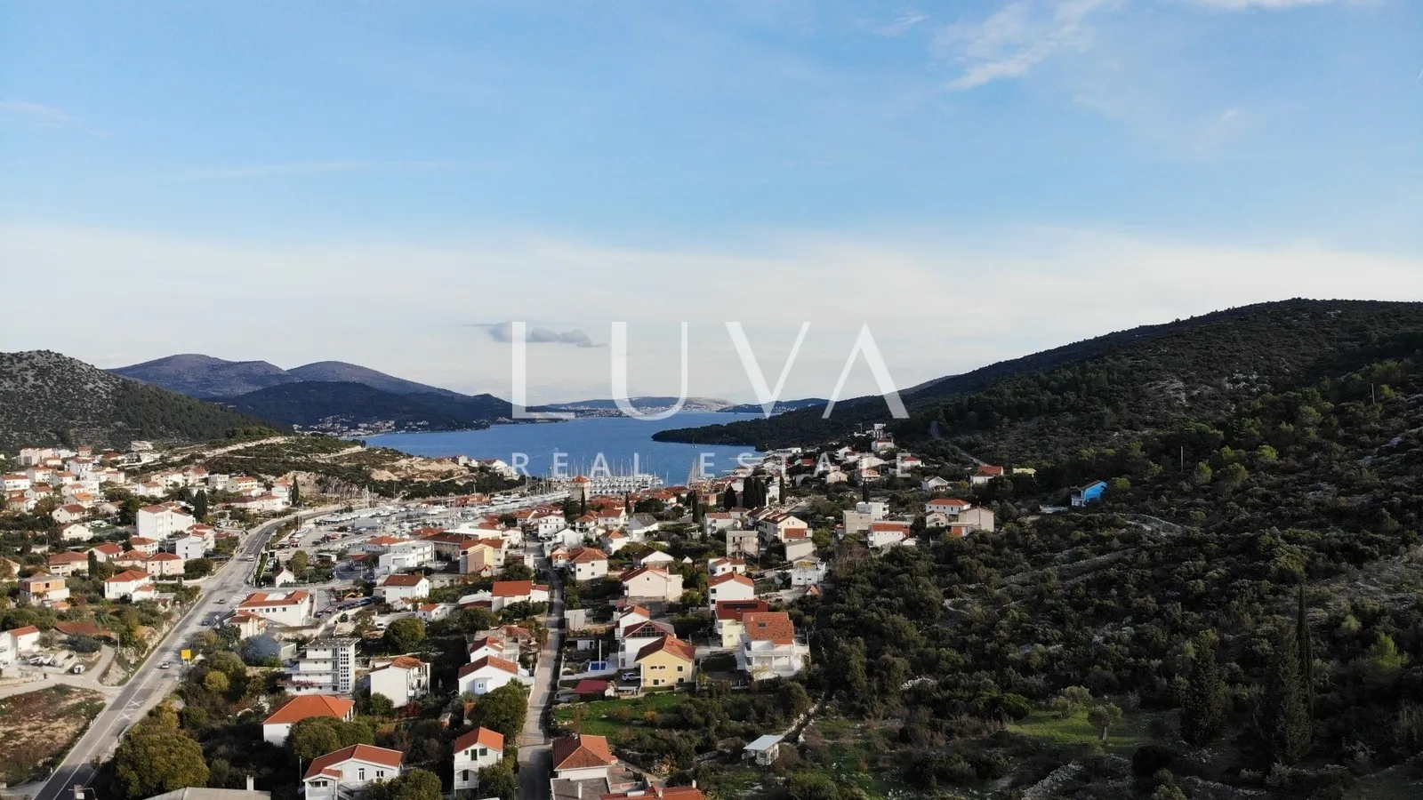 Marina, Trogir, building land for sale, 466 m²