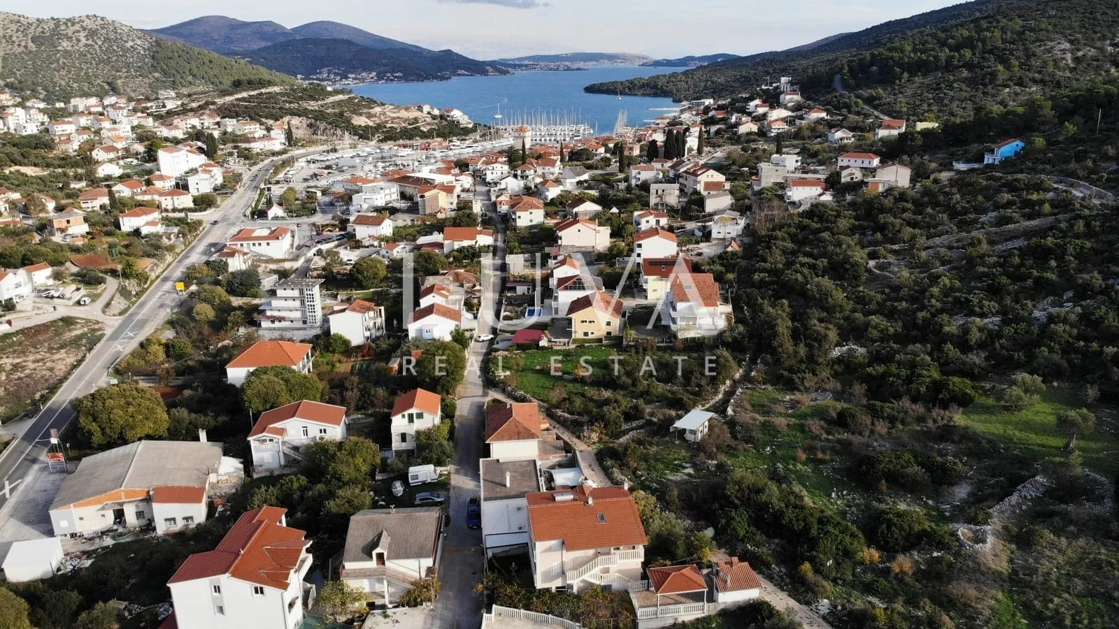 Marina, Trogir, building land for sale, 1150 m²