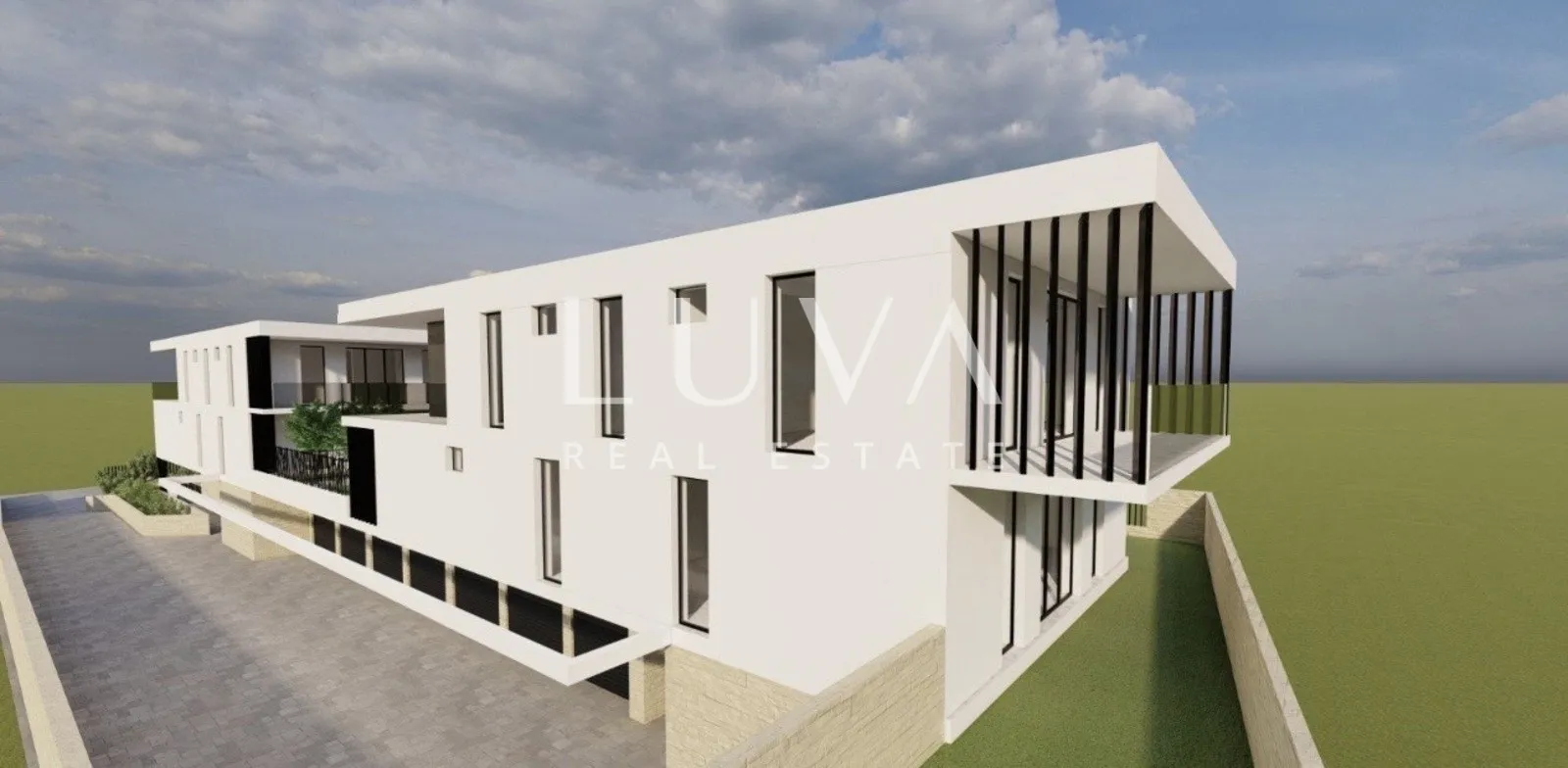 Karlovačka, Duga Resa, two-room apartment in a modern new building with a terrace, 86.43 m²