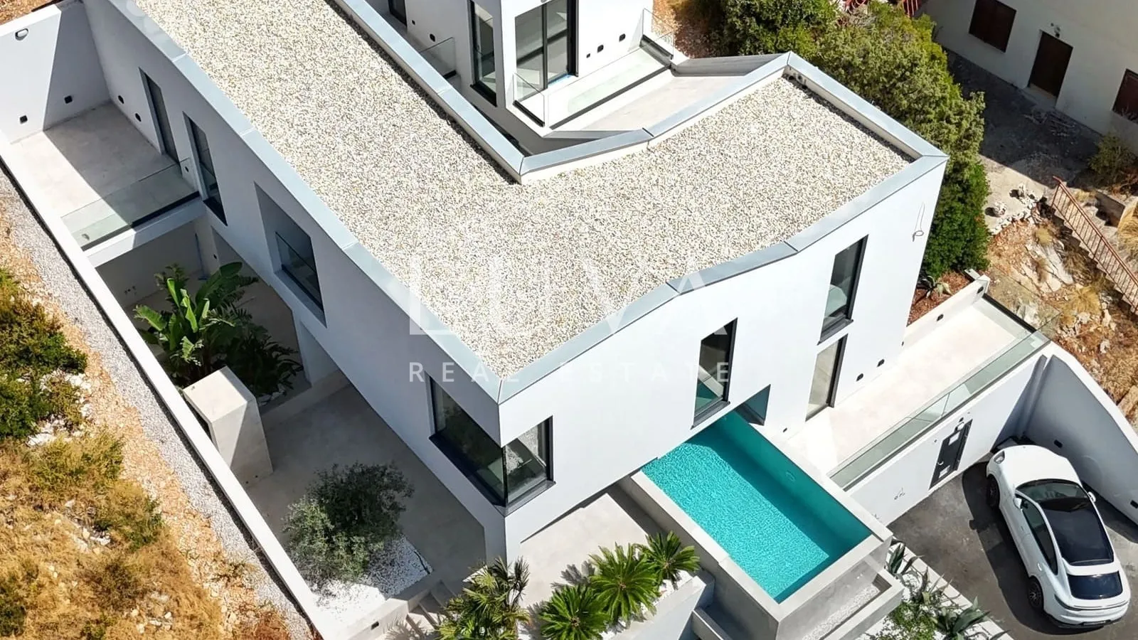 Korčula, luxury villa with pool by the sea for sale