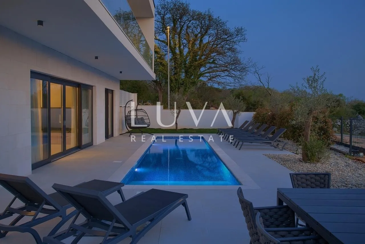 Krk Linardići Luxushaus mit Pool zum Verkauf