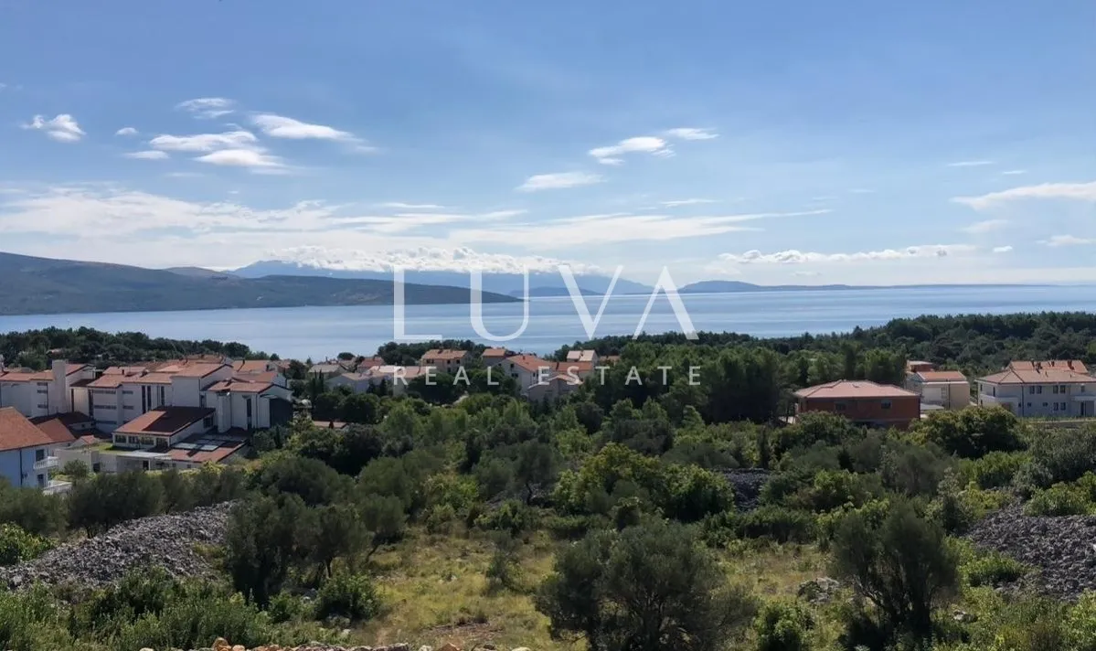 Krk, penthouse 115 m2 s pogledom na more, novogradnja