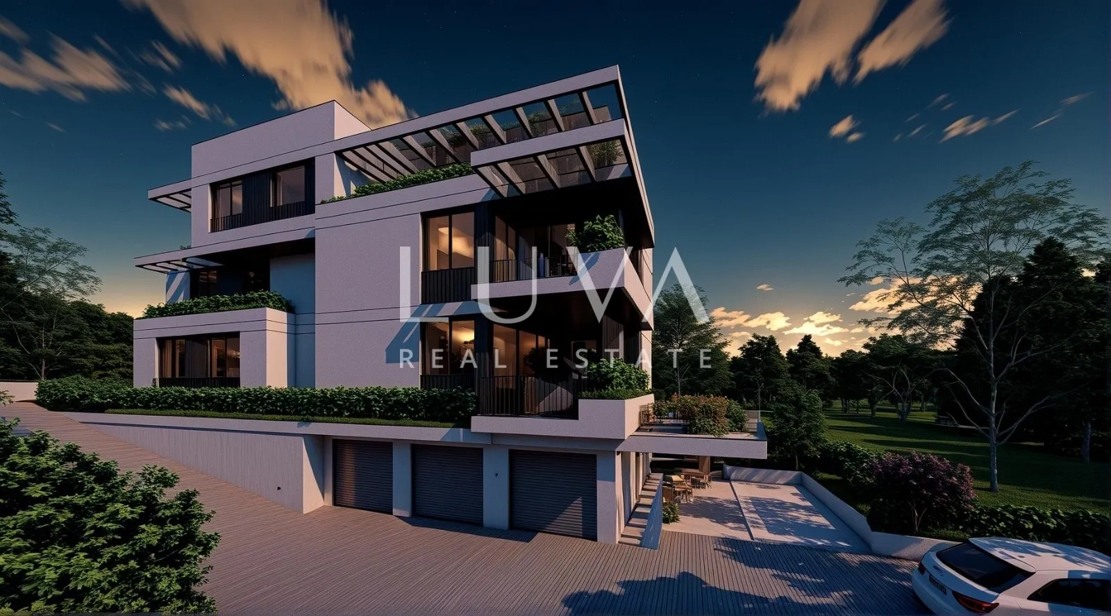 Zagreb, Šestinski Vrh, luksuzna novogradnja, stan 161m2 S1, prodaja