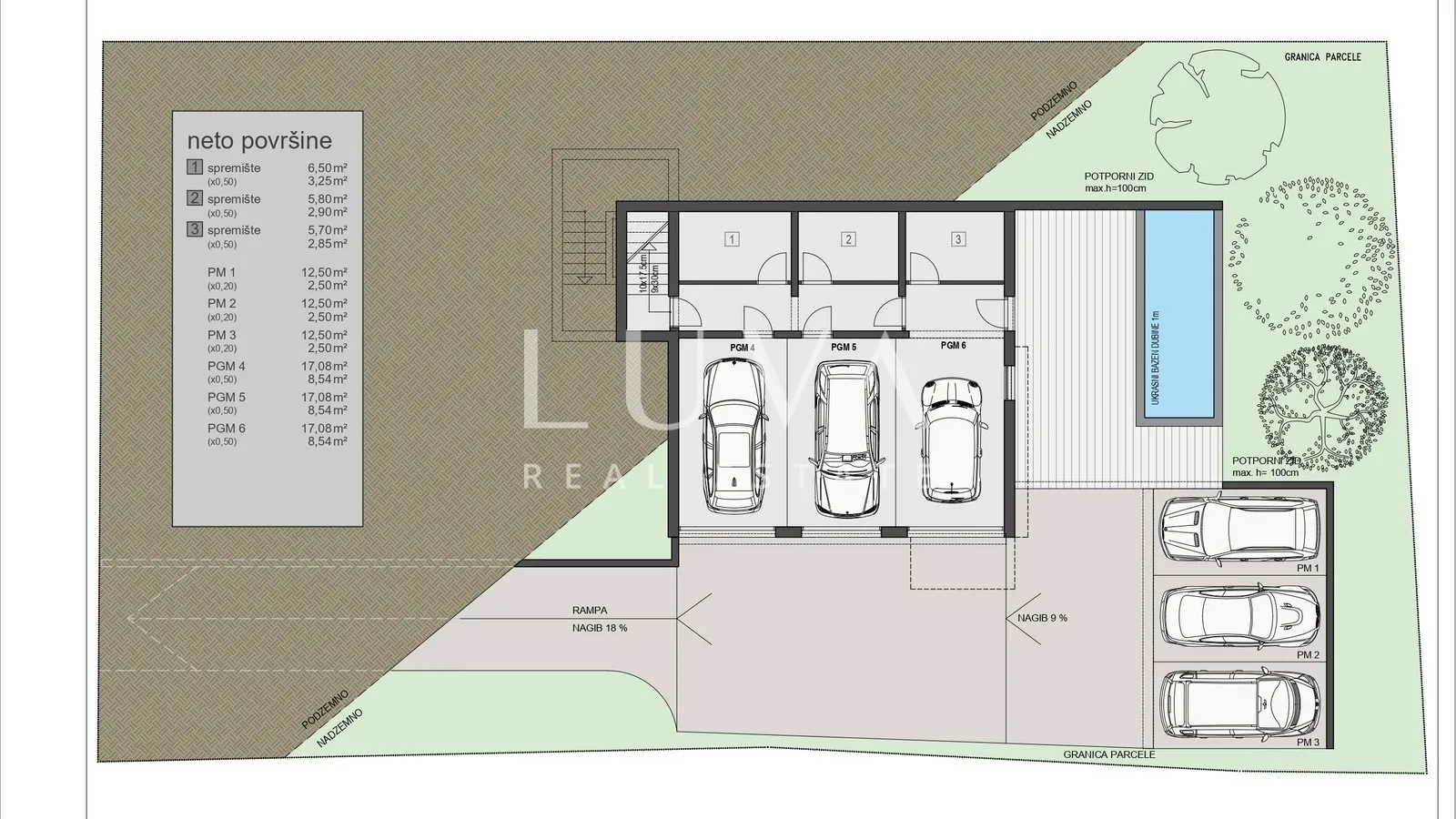 Zagreb, Šestinski Vrh, luksuzna novogradnja, stan 161m2 S1, prodaja