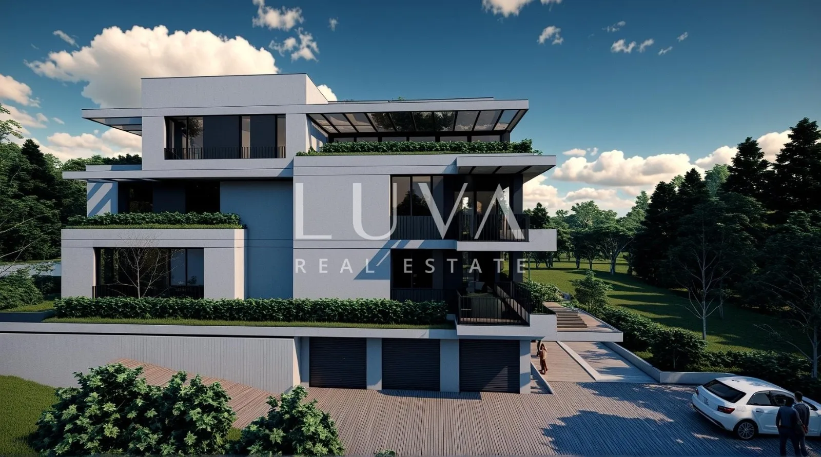 Zagreb, Šestinski Vrh, luksuzna novogradnja stan 165m2 S2, prodaja