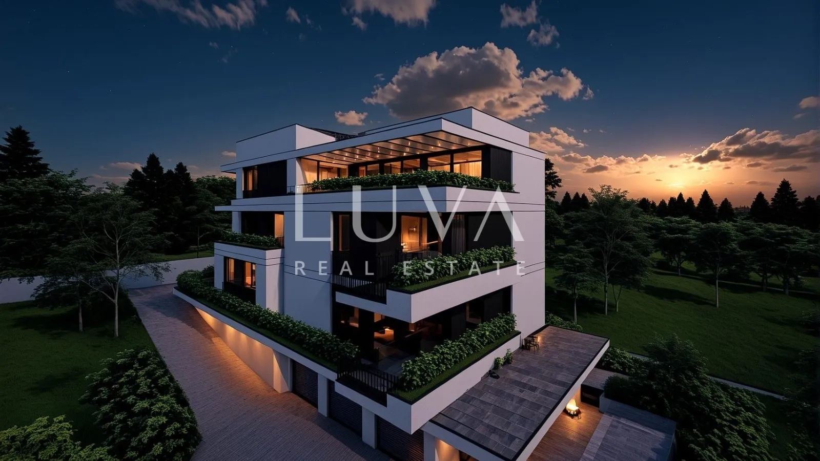Zagreb, Šestinski Vrh, luksuzna novogradnja stan 165m2 S2, prodaja