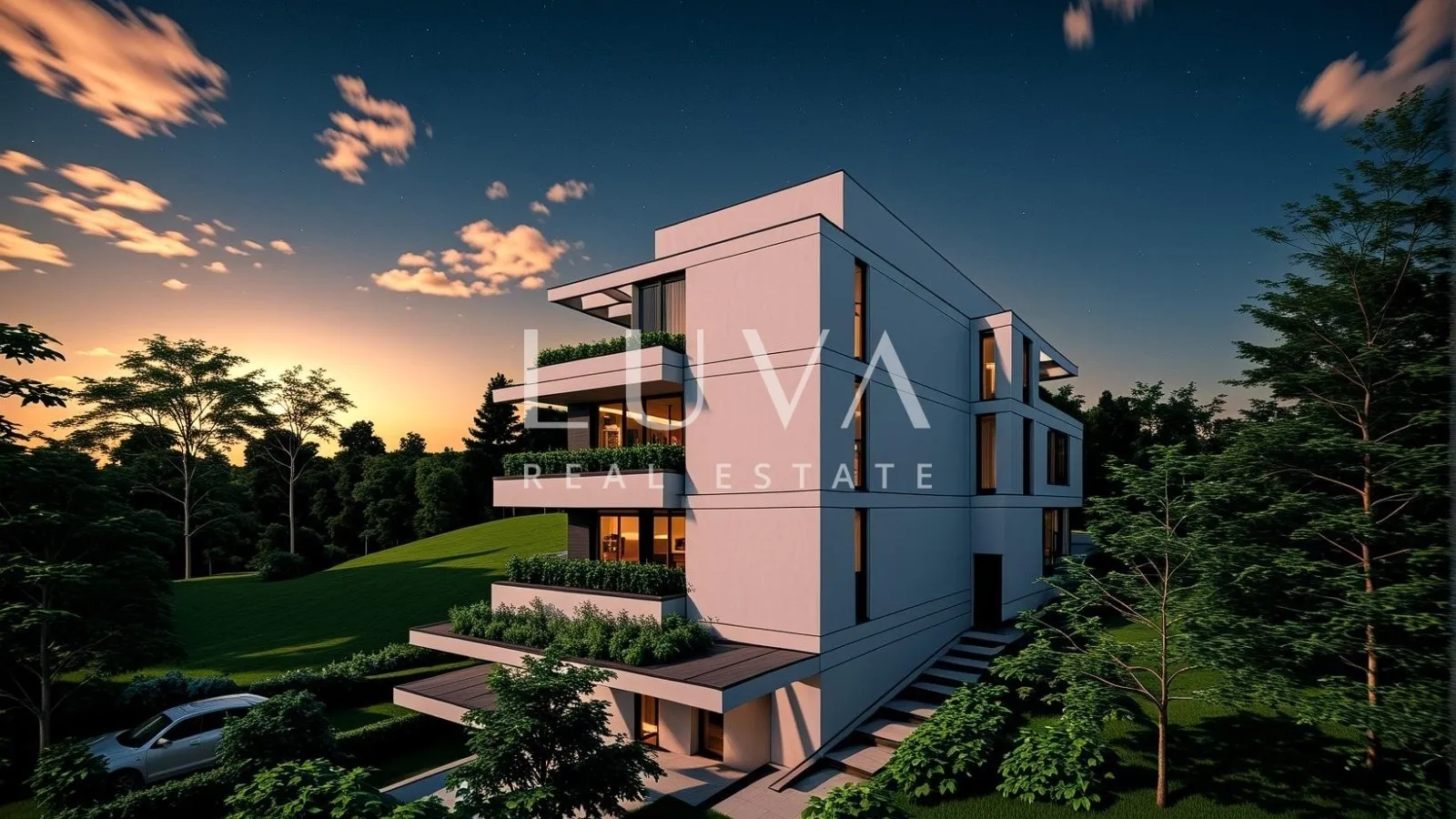 Zagreb, Šestinski Vrh, luksuzna novogradnja, penthouse 129m2 S3
