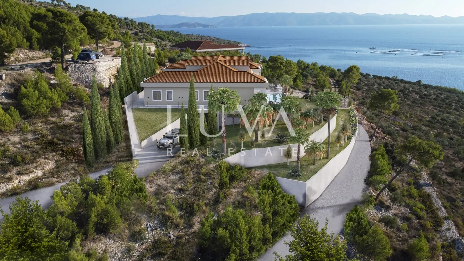 Brač, Unique Luxury Seafront Villa 800 sqm