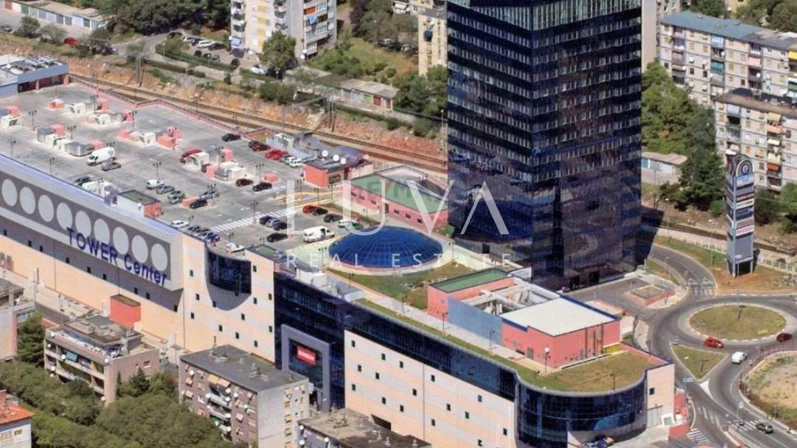 Rijeka, Tower centar, poslovni prostor za najam na 5. katu, 27 m2
