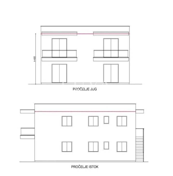 Kaštel Stari, moderan stan u novogradnji na prodaju 55m2