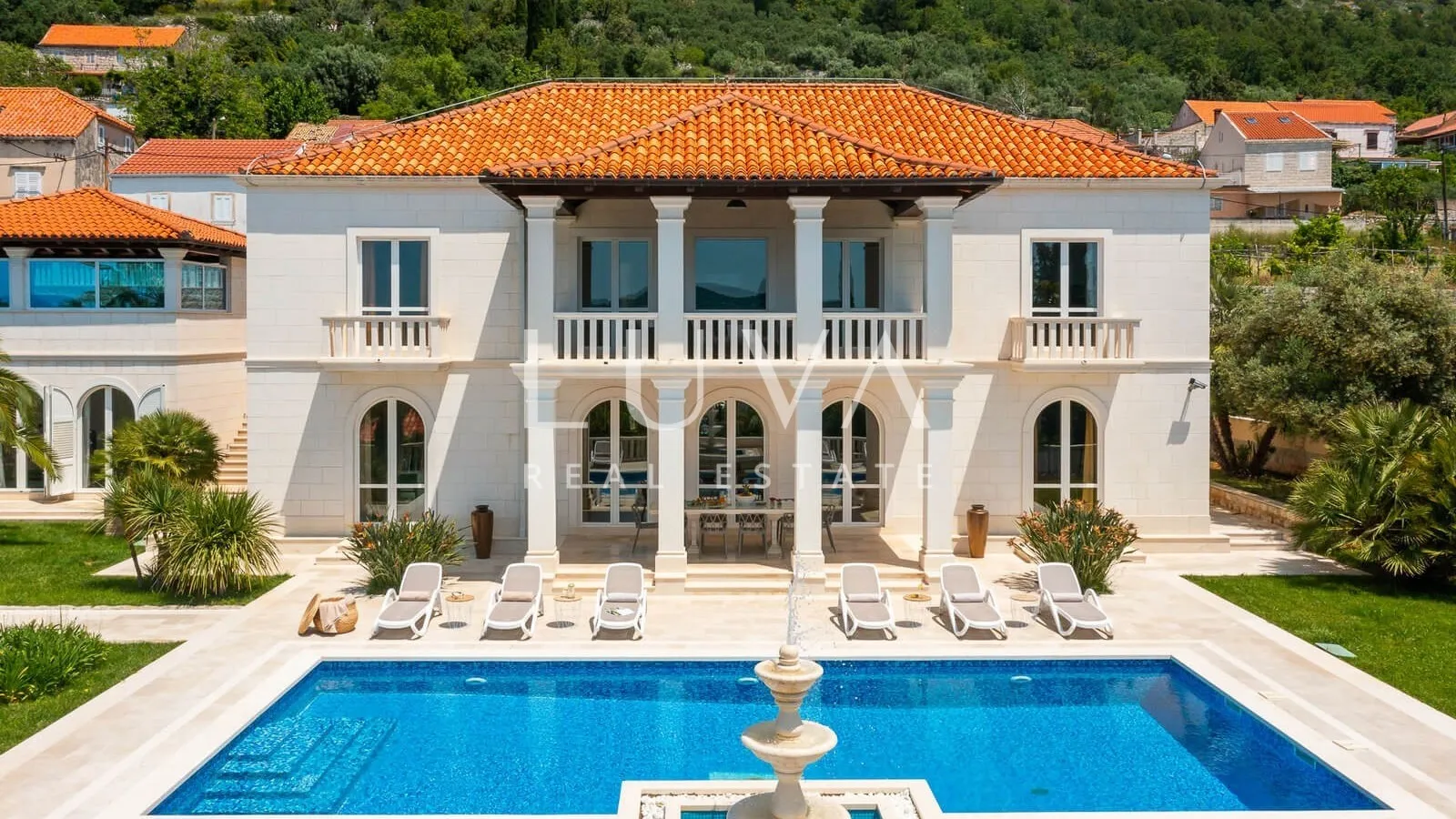 Dubrovnik, Trsteno, luksuzna vila s bazenom na prodaju