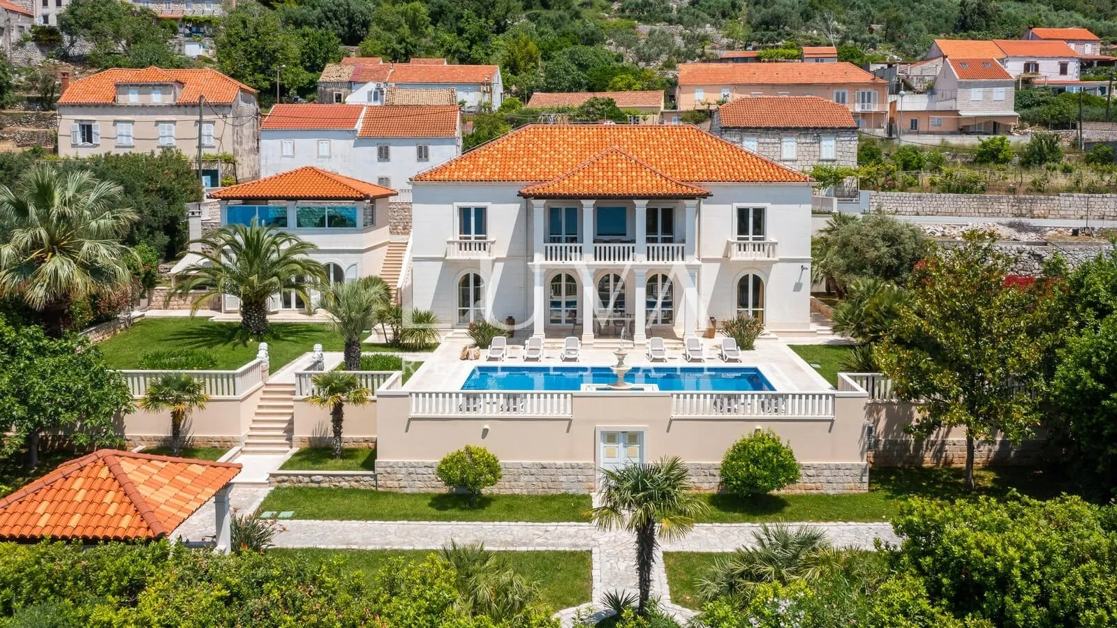 Dubrovnik, Trsteno, luksuzna vila s bazenom na prodaju
