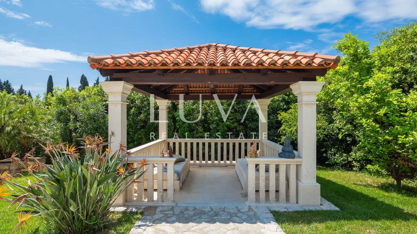 Dubrovnik, Trsteno, luksuzna vila s bazenom na prodaju