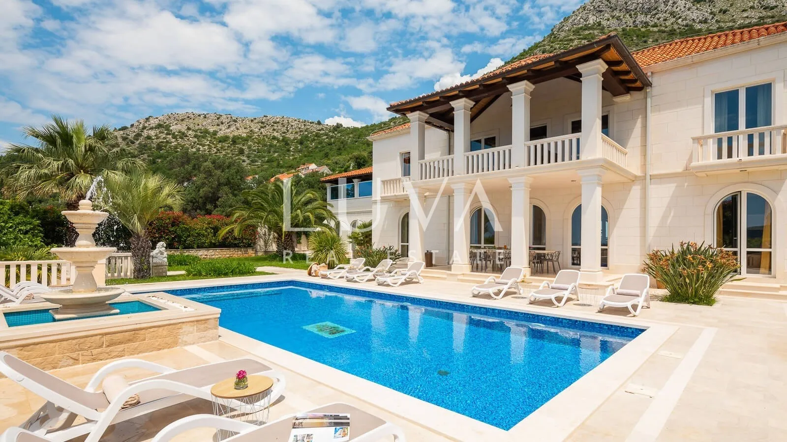 Dubrovnik, Trsteno, luksuzna vila s bazenom na prodaju