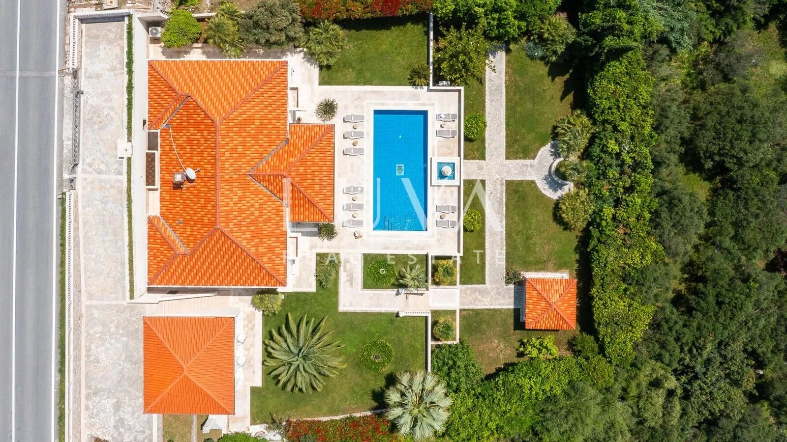 Dubrovnik, Trsteno, luksuzna vila s bazenom na prodaju