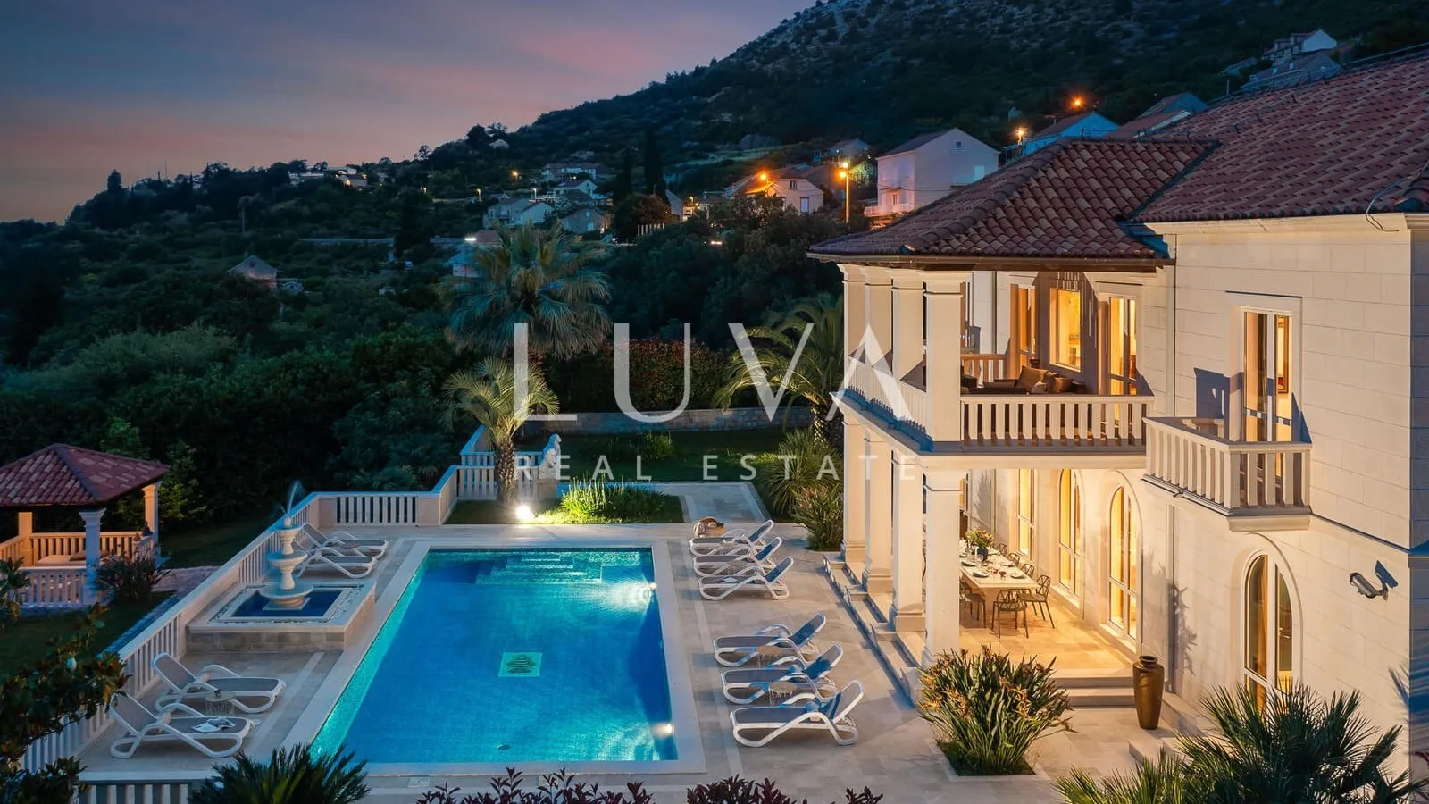 Dubrovnik, Trsteno, luksuzna vila s bazenom na prodaju