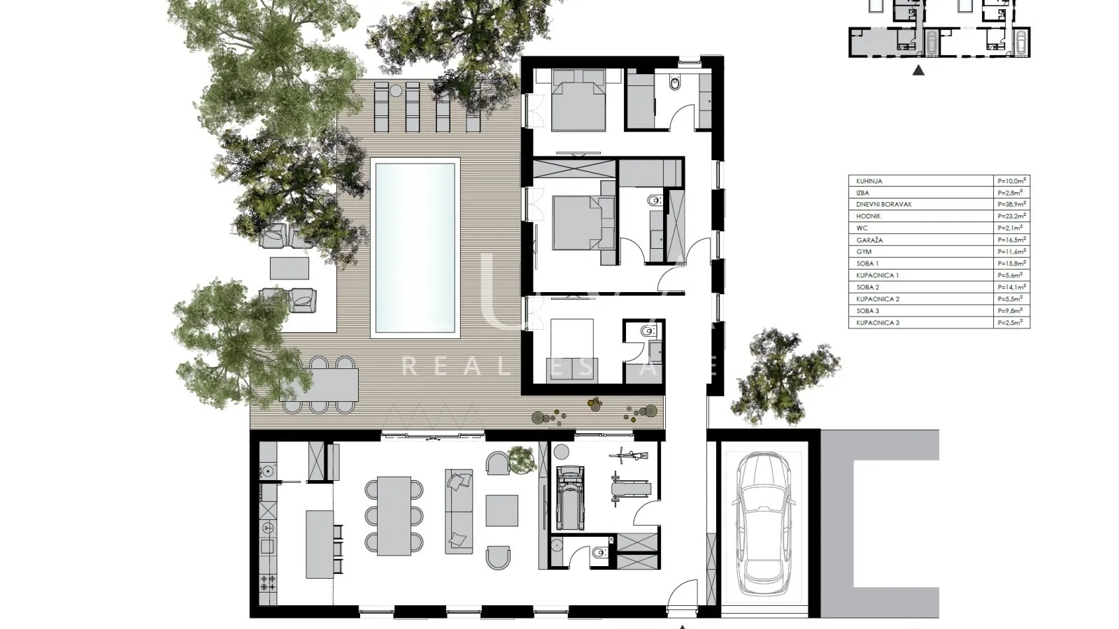 Hvar, Stari Grad, luxury house with pool for sale
