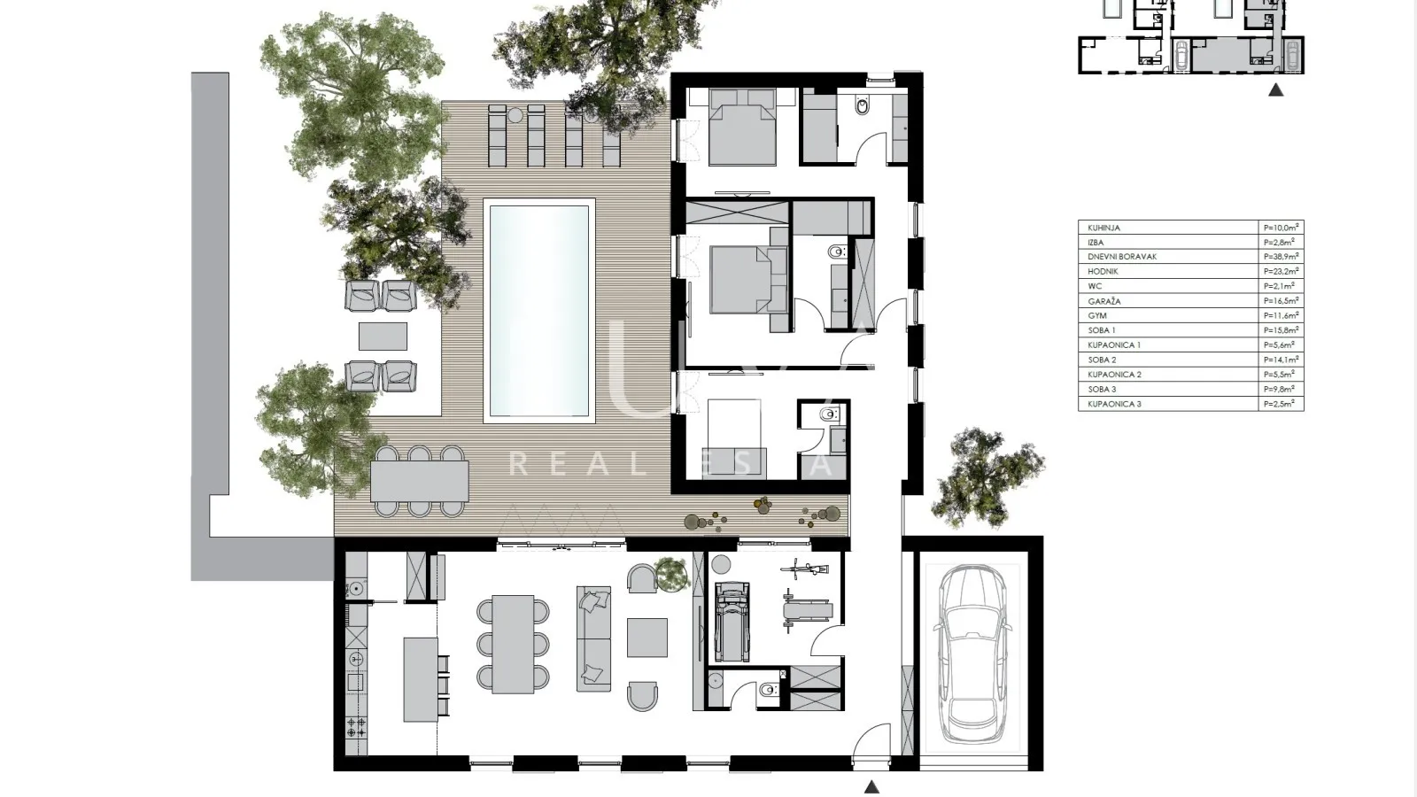 Hvar, Stari Grad, luxury house near the sea for sale