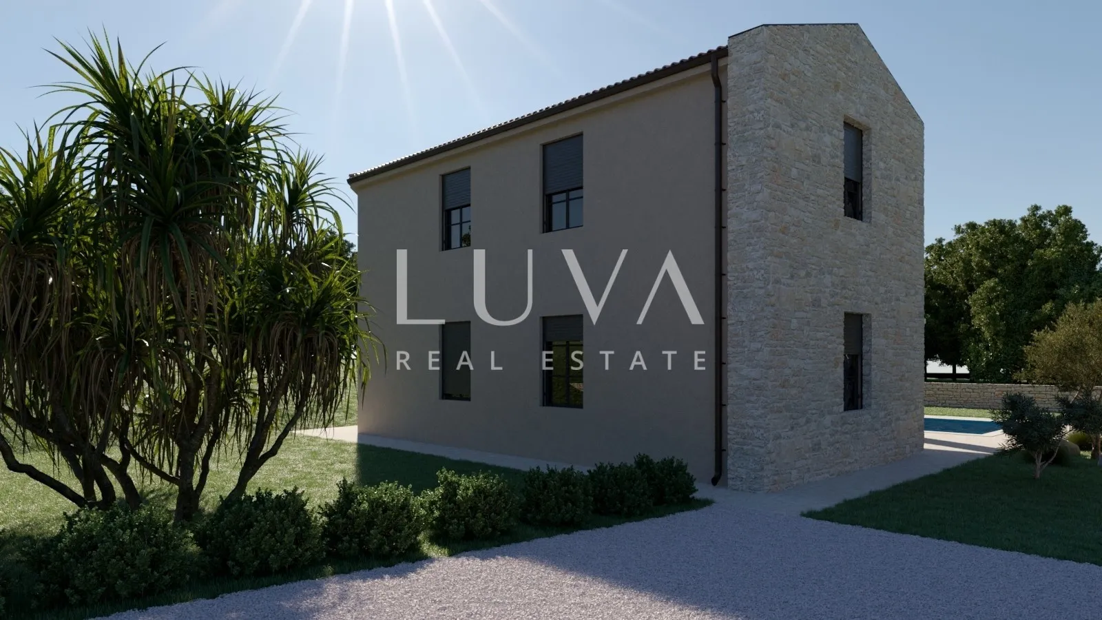 Istra, novogradnja, luksuzna kuća s bazenom blizu Poreča, 160 m2 za prodaju