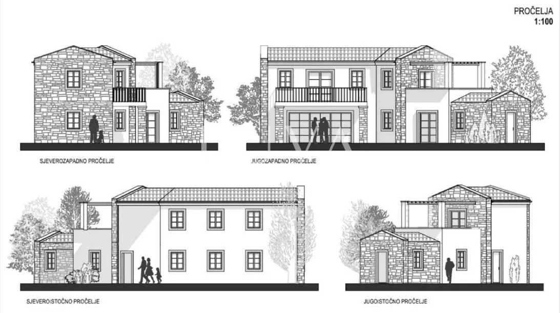 Istra, novogradnja, luksuzna kuća s bazenom blizu Poreča, 160 m2 za prodaju
