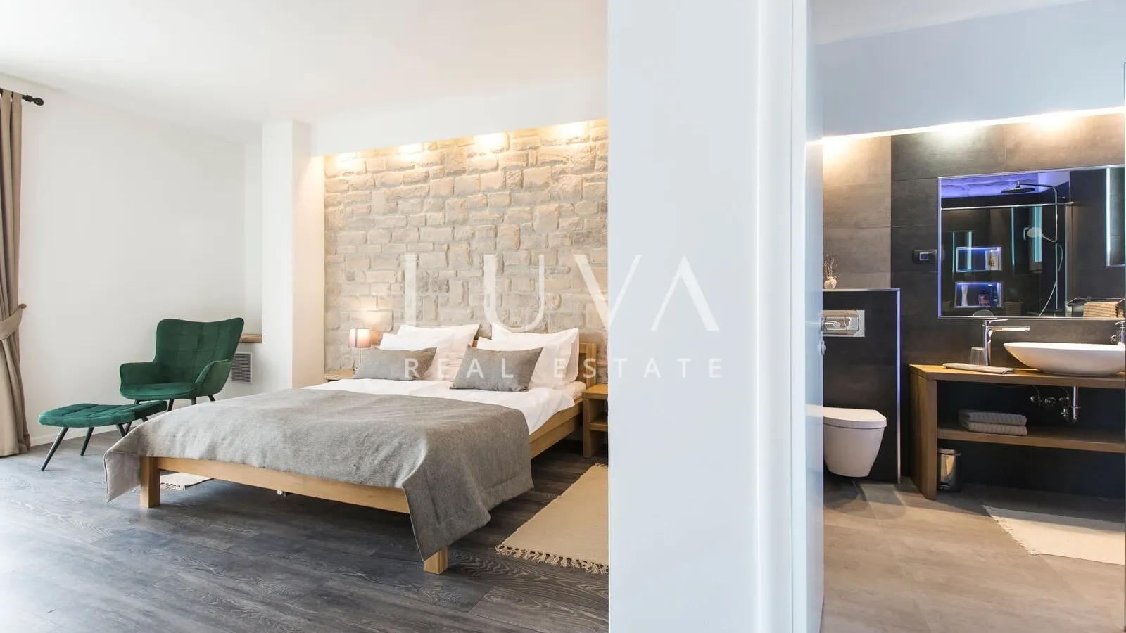 Istra, Labin, luksuzna vila s pogledom na more, 240 m2 za prodaju