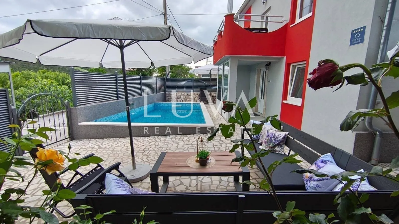 Kraljevica, Križišće, house with a pool for sale