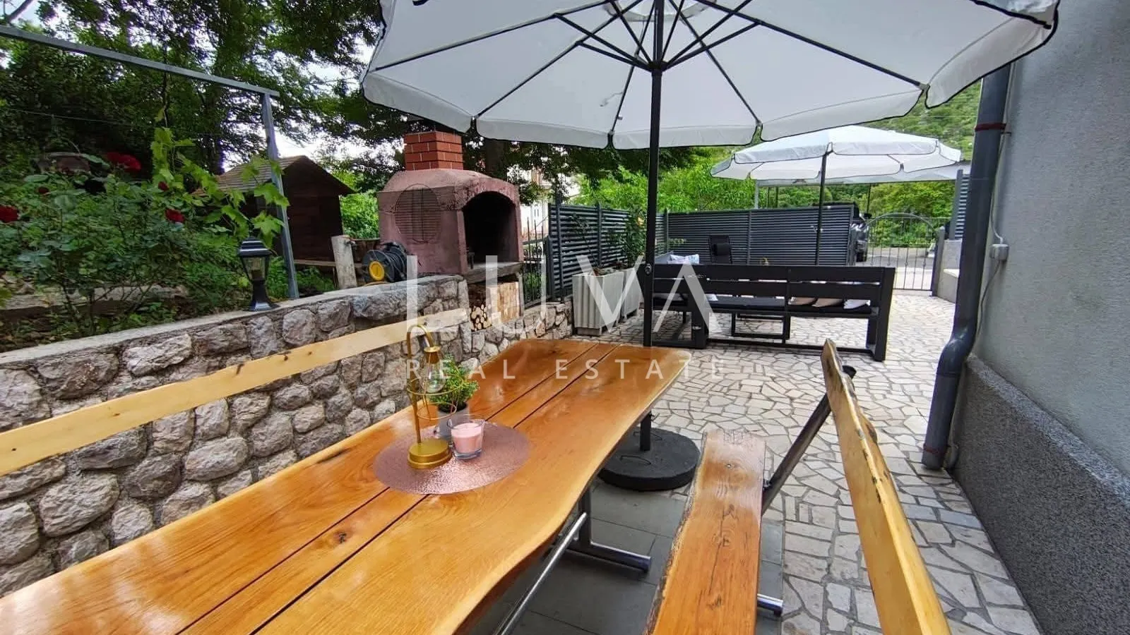 Kraljevica, Križišće, house with a pool for sale