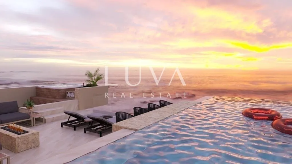 Zadar, Kožino, sale of a luxury penthouse with a pool by the sea